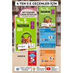 Tonguç Akademi 4. Sınıf 4 Ten 5 E Hazırlık Seti 3 Kitap Yaprak Test