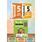 Tonguç Akademi 4 Ten 5 E Hazırlık Kitabı + 5. Sınıf Problem ve Paragraf Soru Bankası