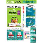 Tonguç Akademi 4'ten 5'e Hazırlık Kitabı 2026 5. Sınıf 2027 5. Sınıf Dinamo Tüm Dersler 1 .2. Dönem Yazılı Not Deneme