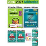Tonguç Akademi 4'ten 5'e Hazırlık Kitabı 2026 5. Sınıf 2027 5. Sınıf Zoru Bankası Tüm Dersler 1 .2. Dönem Yazılı Not Deneme