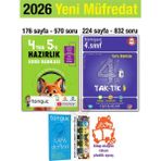 Tonguç Akademi 4'ten 5'e Hazırlık Kitabı 2026 Yaz Tatili 4. Sınıf Taktikli Soru Bankası Seti - Tüm Dersler