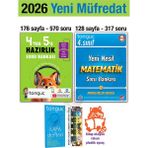 Tonguç Akademi 4'ten 5'e Hazırlık Kitabı 2026 Yaz Tatili 4. Sınıf Yeni Nesil Matematik Soru Bankası Seti