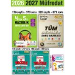 Tonguç Akademi 4'ten 5'e Hazırlık Kitabı 2026 Yaz Tatili 5. Sınıf 2027 Tüm Dersler Soru Bankası 1.2. Dönem Yazılı