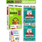 Tonguç Akademi 4'ten 5'e Hazırlık Seti 2026 Yaz Tatili 5. Sınıf 2027 1.2. Dönem Yazılı Denemeleri 5 Kitap