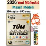 Tonguç Akademi 5. Sınıf 2026 Tüm Dersler Soru Bankası Maarif Model