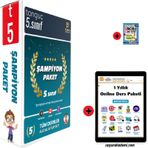 Tonguç Akademi 5. Sınıf Şampiyon Seti En Son Baskı Yeni + Sadık Uygun Yayınları Matematik Soru Bankası + 1 Yıllık Online Ders Paketi