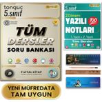 Tonguç Akademi 5. Sınıf Tüm Dersler Fijital Soru Bankası - 2. Dönem Yazılı Notları 1 Ve 2 Yazılı Set 2 Kitap