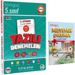 Tonguç Akademi 5. Sınıf Yazılı Denemeleri 2. Dönem 1 ve 2. Yazılı ve Meydan Okuma Defteri
