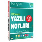 Tonguç Akademi 5. Sınıf Yazılı Notları 1. Dönem