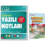Tonguç Akademi 5. Sınıf Yazılı Notları 2. Dönem 1 ve 2. Yazılı 2026 - Meydan Okuma Defteri