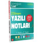 Tonguç Akademi 5. Sınıf Yazılı Notları 2. Dönem 1 Ve 2. Yazılı -Cep Boy Kitap