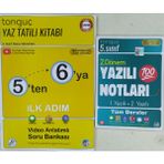 Tonguç Akademi 5. Sınıf Yazılı Notları 2. Dönem 1 ve 2. Yazılı+Tonguç Yaztatil Kitabı 5 Ten 6 Ya