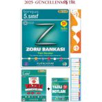 Tonguç Akademi 5. Sınıf Zoru Bankası Tüm Dersler ve 5.sınıf Süper Ikili 2. Dönem 1. ve 2. Yazılı Deneme Ile Notları