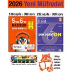 Tonguç Akademi 5'ten 6'ya Hazırlık Kitabı 2026 Yaz Tatili 6. Sınıf Paragrafon Soru Bankası - Tüm Dersler