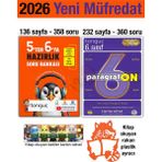 Tonguç Akademi 5'ten 6'ya Hazırlık Kitabı 2026 Yaz Tatili 6. Sınıf Paragrafon Soru Bankası