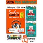 Tonguç Akademi 5'ten 6'ya Hazırlık Kitabı 2026 Yaz Tatili Soru Bankası 5. Sınıf Yazılı Denemeleri