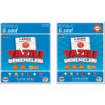Tonguç Akademi 6. Sınıf Yazılı Denemeleri 1. Dönem - 2. Dönem 1 ve 2. Yazılı 2 Kitap