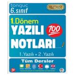 Tonguç Akademi 6. Sınıf Yazılı Notları 1. Dönem 1 ve 2. Yazılı Tüm Dersler İçin Tekil Ürün