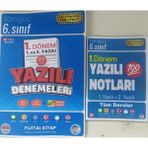 Tonguç Akademi 6. Sınıf Yazılı Notları 1. Dönem 1 ve 2. Yazılı+Yazılı Denemeleri