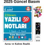 Tonguç Akademi 6. Sınıf Yazılı Notları 2. Dönem 1 ve 2. Yazılı 2025 - Uzay Araç - Kalem Başlığı