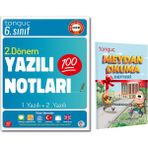Tonguç Akademi 6. Sınıf Yazılı Notları 2. Dönem 1 ve 2. Yazılı ve Meydan Okuma Defteri