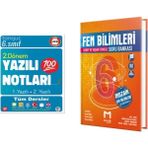 Tonguç Akademi 6. Sınıf Yazılı Notları 2. Dönem 1 ve 2. Yazılı ve Mozaik Yayınları 6. Sınıf Fen Bilimleri Soru Bankası