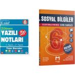 Tonguç Akademi 6. Sınıf Yazılı Notları 2. Dönem 1 ve 2. Yazılı ve Mozaik Yayınları 6. Sınıf Sosyal Bilgiler Soru Bankası