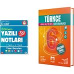 Tonguç Akademi 6. Sınıf Yazılı Notları 2. Dönem 1 ve 2. Yazılı ve Mozaik Yayınları 6. Sınıf Türkçe Soru Bankası