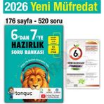 Tonguç Akademi 6'dan 7'ye Hazırlık Kitabı 2026 Yaz Tatili 6. Sınıf Tüm Dersler Yaprak Test