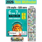 Tonguç Akademi 6'dan 7'ye Hazırlık Kitabı 2026 Yaz Tatili Ingilizce Kartlar