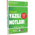 Tonguç Akademi 7. Sınıf 1.dönem 1VE2. Yazılı Notları