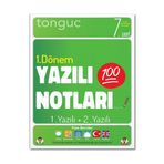 Tonguç Akademi 7. Sınıf 2. Dönem 1. ve 2. Yazılı Notları