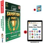 Tonguç Akademi 7. Sınıf Şampiyon Seti En Son Baskı Yeni + Sadık Uygun Yayınları Matematik Soru Bankası + 1 Yıllık Online Ders Paketi