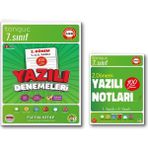 Tonguç Akademi 7. Sınıf Yazılı Denemeleri 2. Dönem 1 ve 2. Yazılı Kitapları Ciltli