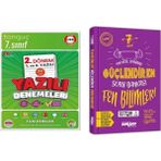 Tonguç Akademi 7. Sınıf Yazılı Denemeleri 2. Dönem 1 ve 2. Yazılı ve Ankara Yayıncılık 7. Sınıf Fen Bilimleri Güçlendiren Soru Bankası