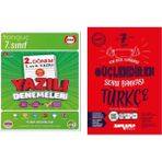 Tonguç Akademi 7. Sınıf Yazılı Denemeleri 2. Dönem 1 ve 2. Yazılı ve Ankara Yayıncılık 7. Sınıf Türkçe Güçlendiren Soru Bankası