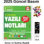 Tonguç Akademi 7. Sınıf Yazılı Notları 2. Dönem 1 ve 2. Yazılı 2025 - Uzay Araç - Kalem Başlığı