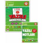 Tonguç Akademi 7. Sınıf Yazılı Notları ve Deneme 2. Dönem Ciltsiz Kitap 430 Sayfa