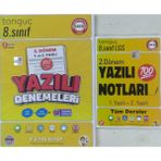 Tonguç Akademi 8. Sınıf 2. Dönem Yazılı Notları+Yazılı Denemeleri