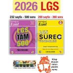 Tonguç Akademi 8. Sınıf 2026 Lgs Tam 500 Soru Bankası Süreç Denemeleri Tüm Dersler