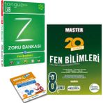 Tonguç Akademi 8. Sınıf Fen Bilimleri Zoru Bankası ve Okyanus Master 20 Fen Denemesi