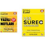 Tonguç Akademi 8. Sınıf Yazılı Notları 2. Dönem 1 ve 2. Yazılı - 8. Sınıf LGS Süreç Denemeleri