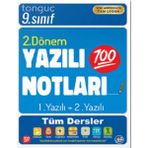 Tonguç Akademi 9. Sınıf 2. Dönem Yazılı Notları 1 ve 2. Yazılı Hedef Yaş Grubu Öğrenciler İçin