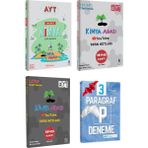 Tonguç Akademi AYT Kimya Adası Soru Bankası ve Ders Notları 1. ve 2. Kitap