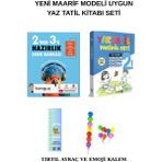 Tonguç Akademi Tonguç 2'den 3'e ve Giriş 2'den 3'e 7li Fasikül Yaz Tatil Kitabı Seti 2027 Maarif Model(Tırtıl A. ve Emoji Kalem Heddiyeli)