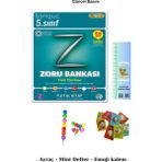 Tonguç Akademi Tonguç 5. Sınıf Tüm Dersler Zoru Bankası (Emoji Kalem+Mini Defter+Tırtıl Ayraç)