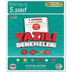 Tonguç Akademi Tonguç 5. Sınıf Yazılı Denemeleri 1. Dönem 1 ve 2. Sınav Bilgisi ile Eğitim Kitabı