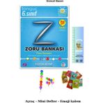 Tonguç Akademi Tonguç 6. Sınıf Tüm Dersler Zoru Bankası (Emoji Kalem+Mini Defter+Tırtıl Ayraç)
