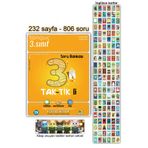 Tonguç Yayınları 3. Sınıf Taktikli Soru Bankası (Türkçe Matematik Fen) - İngilizce Kelime Kartları