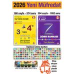 Tonguç Yayınları 3'ten 4'e Hazırlık Kitabı 2026 Yaz Tatili 4. Sınıf Tüm Dersler Zoru Bankası İngilizce Kelime Kartlar